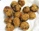 A picture of step 3 of Bajra Pakora.