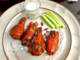 Alitas en salsa de mango habanero y paprika