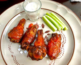 Foto del paso 7 de la receta: Alitas en salsa de mango habanero y paprika