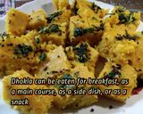 A picture of step 4 of STEAMED Homemade Dhoklas.