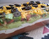A picture of step 5 of Perfect for Parties: Seven-Layer Dip.