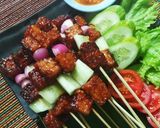 Foto langkah ke 5 dari resep Sate tempe.