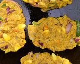 A picture of step 6 of Millets Veggies Fritters for Kids.