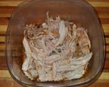 A picture of step 4 of Mike's Garlic Pork Machaca (Tender Pulled Mexican Pork Tacos).