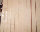 A picture of step 4 of Chapati's#Themechallenge.