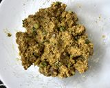 A picture of step 1 of Kanda Poha Pakora (tiffin friendly).