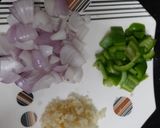 A picture of step 2 of Veg lasagna.