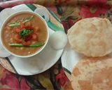 A picture of step 7 of Tamatri Punjabi chole.