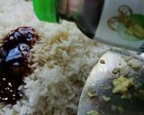 Gambar langkah 3 resipi Nasi Goreng Cina.