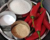 લાલ મરચા ની ચટણી (Red Marcha Chutney Recipe In Gujarati) રેસીપી સ્ટેપ1ફોટો