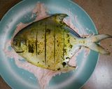 A picture of step 4 of Stuffed Green Pomfret Delight: Crispy, Spicy, and Irresistible.