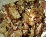 Hình bước làm 1 của món Ba rọi kho khổ qua