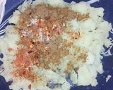 A picture of step 3 of Papri Chaat.
