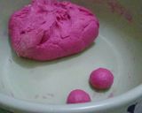 Foto langkah ke 6 dari resep Donat buah naga merah.