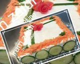 A picture of step 7 of 🎂🎂 Bread Sandwich Cake 🎂🎂.