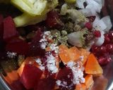 चणा,फ्रुट,व्हेजि सलाड (mix salad recipe in marathi) रेसिपी स्टेप 3 फोटो 