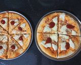A picture of step 7 of Margarita pizza.