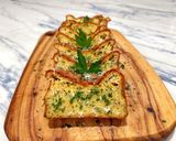 A picture of step 11 of Zucchini cheese bread.