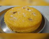 A picture of step 3 of મેંગો સુજી કેક.