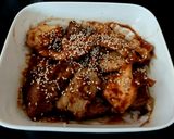 A picture of step 8 of My Peking Chicken + Pork Dish 🥰.
