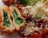Foto del paso 9 de la receta: Sorrentinos Caseros de Ricota y Espinaca y Pollo