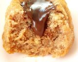 Une image de l'étape 6 de Petits moelleux crème de marrons cœur chocolat.