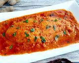 A picture of step 8 of Goanese Red Fish Curry.