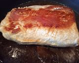 A picture of step 7 of Pork Tenderloin in Beer and Cream Sauce.