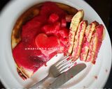 A picture of step 11 of Coconut creme stuffed pancakes.