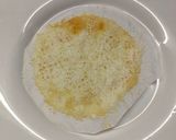A picture of step 1 of Carbonara with Pecorino Crisp.
