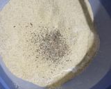 Foto del paso 3 de la receta: Tarta de puerro con harina de lentejas