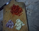 Foto langkah ke 3 dari resep Tumis kulit singkong mercon.