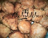 A picture of step 10 of Stuffed yam balls.
