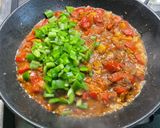 Une image de l'étape 15 de Riz à l’agneau, tomates, poivron, citron et épices.