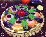 A picture of step 4 of Multi color salad.