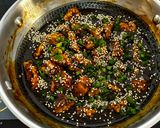 A picture of step 13 of Sweet and Spicy Orange Chicken.