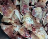 Hình bước làm 1 của món Canh hành tăm (củ nén)