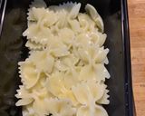 A picture of step 10 of Farfalle Pasta salad.