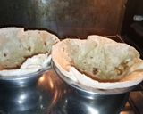 A picture of step 7 of Green salad with custard in tortilla cups.