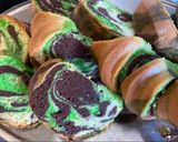 Foto langkah ke 5 dari resep Bolu Corak Army.