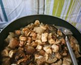 Foto langkah ke 3 dari resep Oseng tahu tempe cecek.
