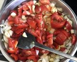 A picture of step 1 of Paneer In Capsicum Curry.
