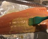 A picture of step 4 of Lemon Pistachio Crusted Salmon.