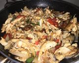 A picture of step 9 of Chicken Fajitas.