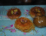 A picture of step 18 of Bird nest sweet.