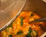 Karfiolleves gazdagon ☀️ebéd☀️ recept fázis 4 fotója