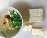 蔥燒豆腐的食譜步驟1照片