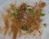 A picture of step 3 of Rice flour masala chapati.