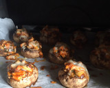Foto del paso 6 de la receta: Champiñones rellenos de pavo 🍄