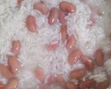 Foto langkah ke 3 dari resep Nasi Kacang Merah (Brenebon) Kukus.